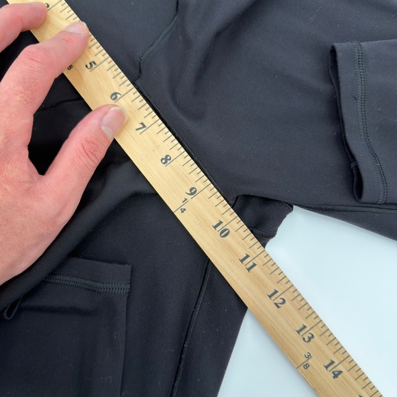 OFFLINE by Aerie Black Cross Waist Leggings Athleisure Workout Fitness Size S P - Picture 3 of 9